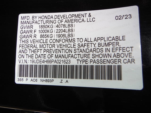 2023 Acura Integra w/Tech w/A-SPEC