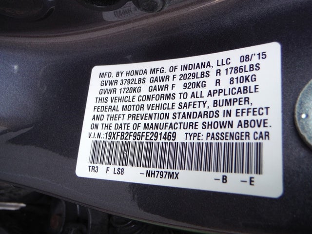 2015 Honda Civic Sedan EX-L