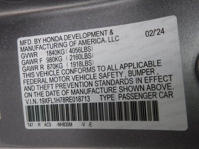 2024 Honda Civic Hatchback EX-L
