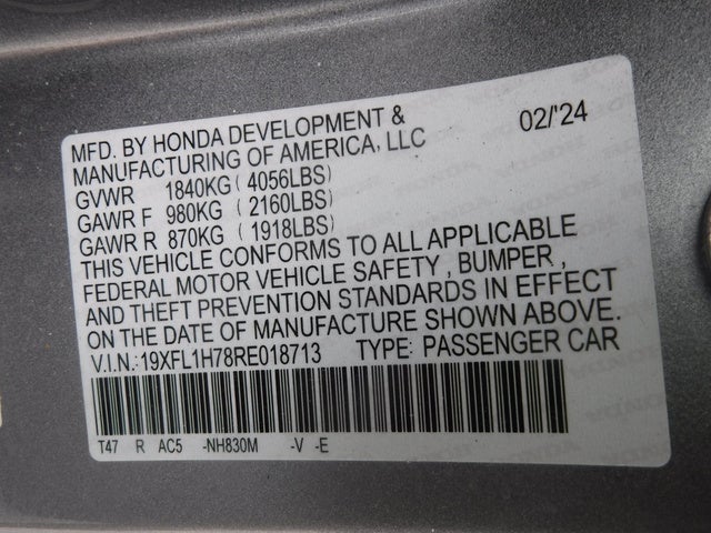 2024 Honda Civic Hatchback EX-L