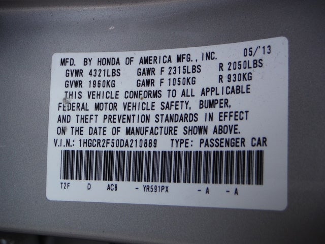 2013 Honda Accord Sedan Sport