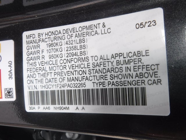 2023 Honda Accord Sedan LX