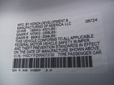 2024 Honda Accord Sedan LX