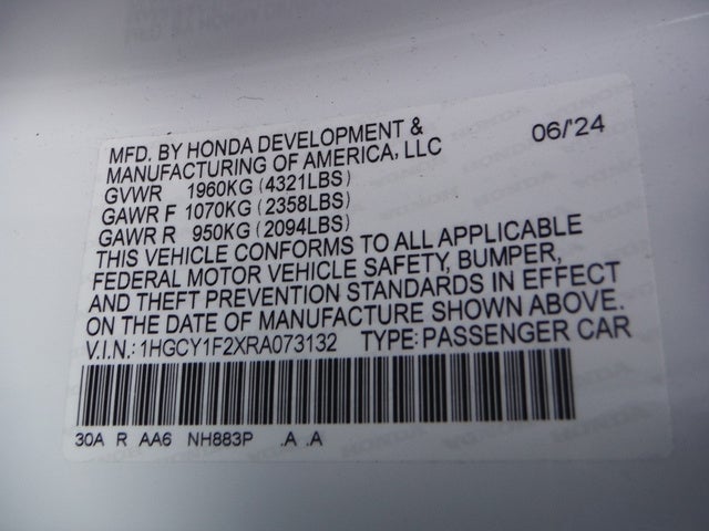 2024 Honda Accord Sedan LX