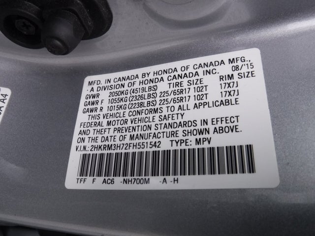 2015 Honda CR-V EX-L