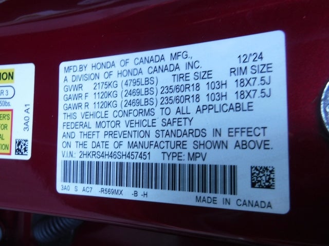 2025 Honda CR-V EX
