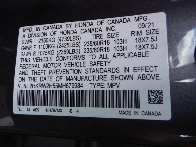 2021 Honda CR-V EX