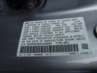 2019 Honda CR-V EX-L