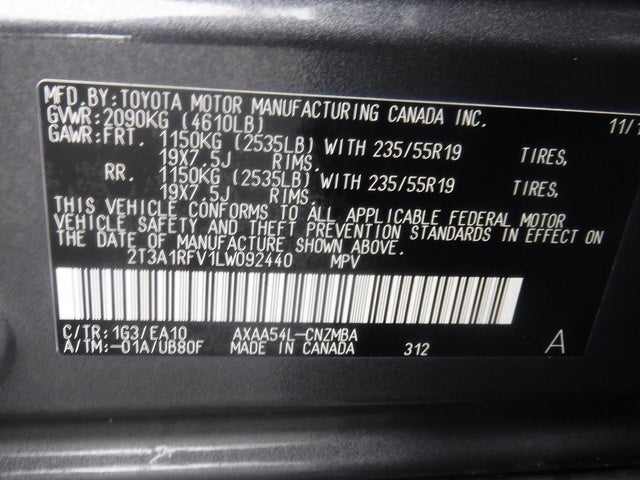 2020 Toyota RAV4 XLE Premium