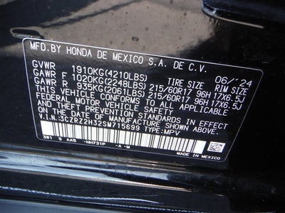 2025 Honda HR-V LX