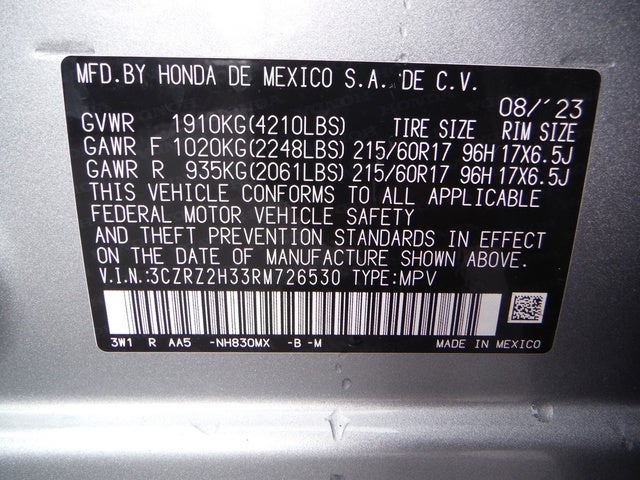 2024 Honda HR-V LX
