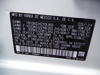 2024 Honda HR-V LX