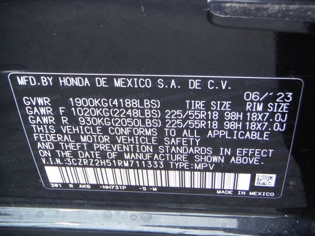 2024 Honda HR-V Sport