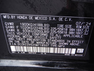 2025 Honda HR-V Sport