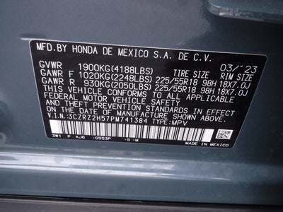 2023 Honda HR-V Sport