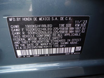 2024 Honda HR-V Sport