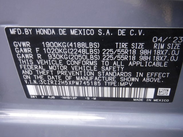 2023 Honda HR-V Sport