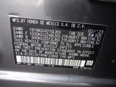 2023 Honda HR-V EX-L