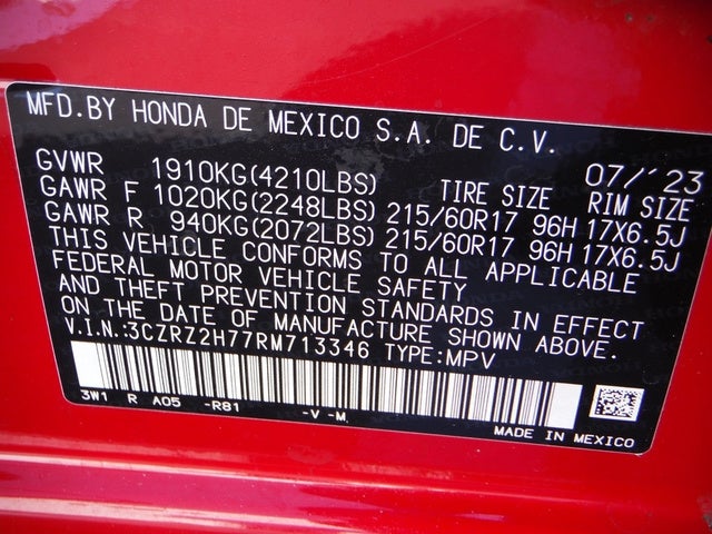 2024 Honda HR-V EX-L