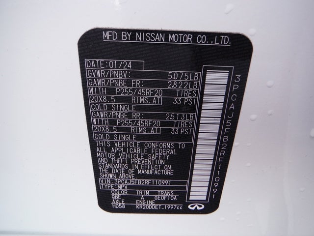 2024 INFINITI QX50 Sport