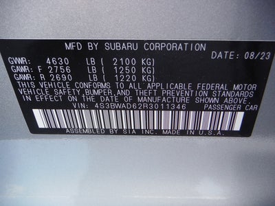 2024 Subaru Legacy Premium
