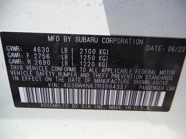 2024 Subaru Legacy Limited