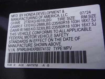 2024 Honda Odyssey EX-L
