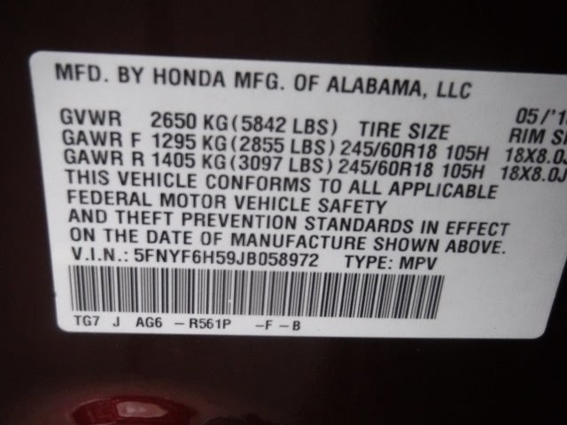 2018 Honda Pilot EX-L