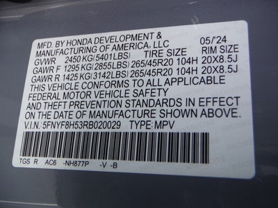 2024 Honda Passport EX-L