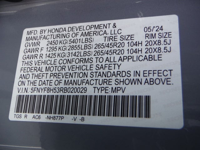 2024 Honda Passport EX-L