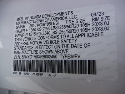 2024 Honda Pilot Elite
