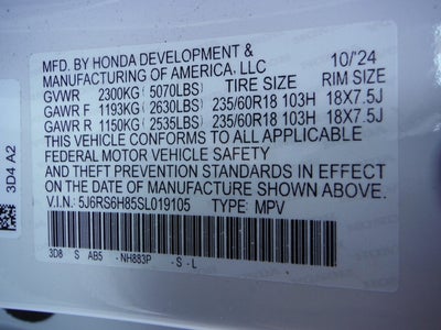 2025 Honda CR-V Hybrid Sport-L