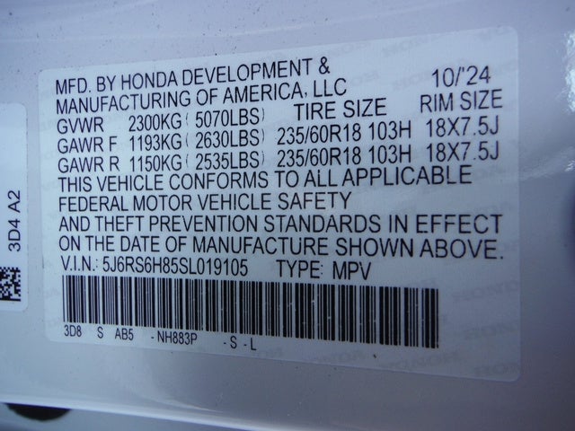 2025 Honda CR-V Hybrid Sport-L