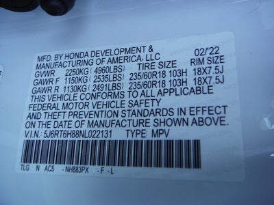 2022 Honda CR-V Hybrid EX-L