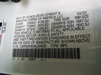2022 Honda CR-V EX-L