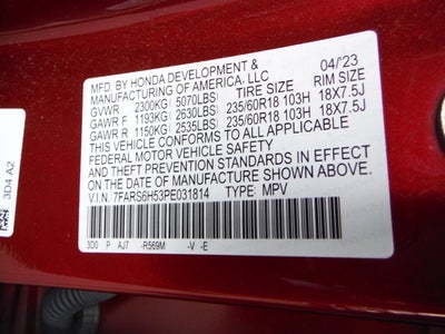 2023 Honda CR-V Hybrid Sport