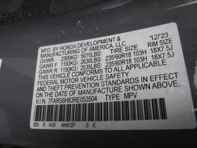 2024 Honda CR-V Hybrid Sport-L