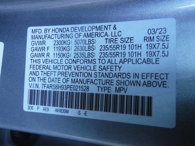 2023 Honda CR-V Hybrid Sport Touring