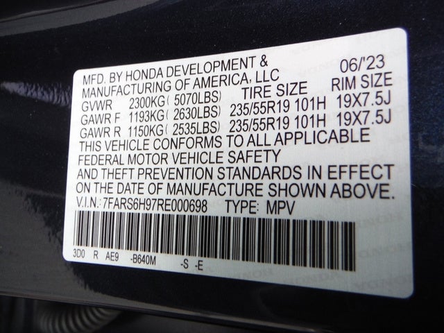 2024 Honda CR-V Hybrid Sport Touring