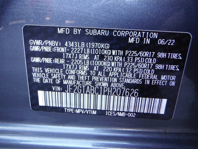 2023 Subaru Crosstrek Base