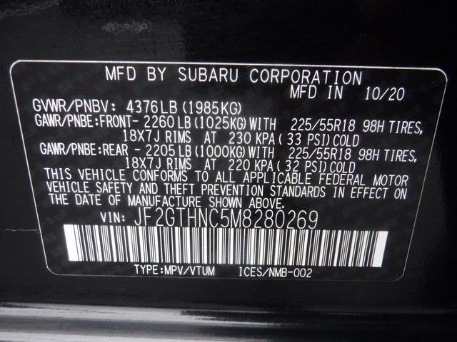 2021 Subaru Crosstrek Limited