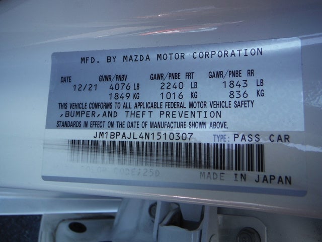2022 Mazda Mazda3 Hatchback 2.5 S