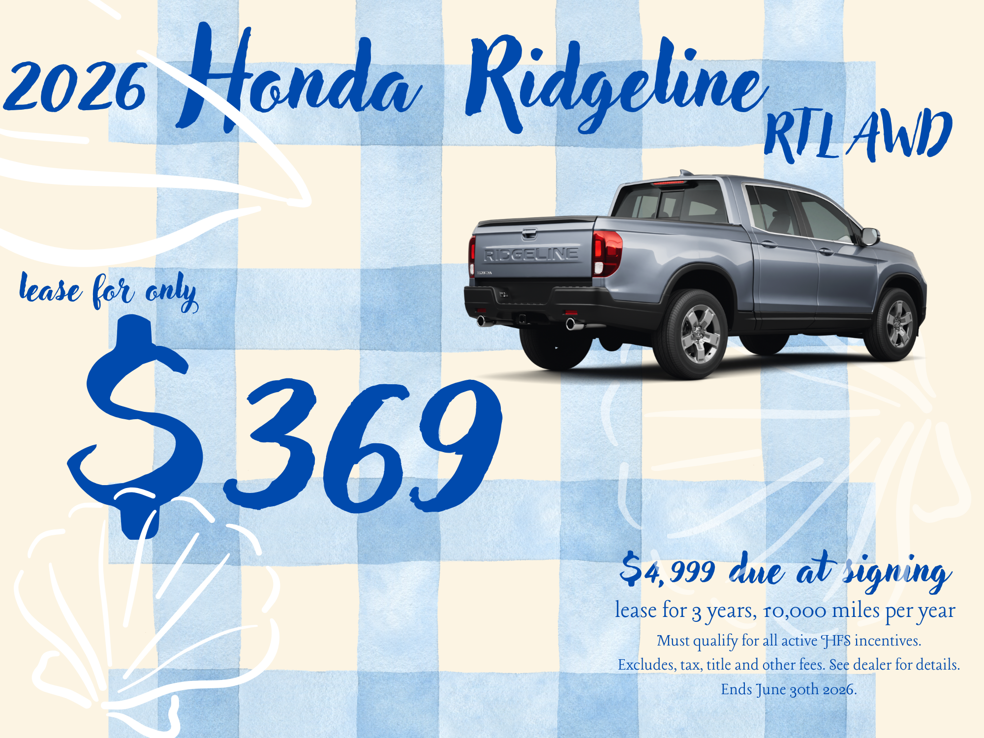 2026 Honda Ridgeline